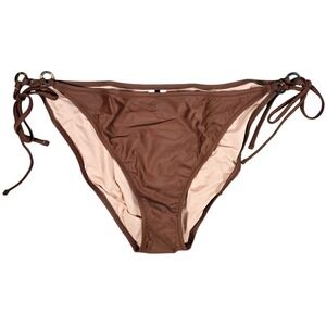 J. Crew O-ring curved-waist cheeky string bikini bottom‎ 3X NWT